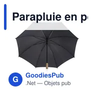 Parapluie en polyester 190T Frida - Miniature 12