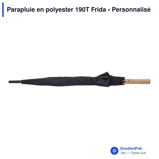 Parapluie en polyester 190T Frida - Image 3