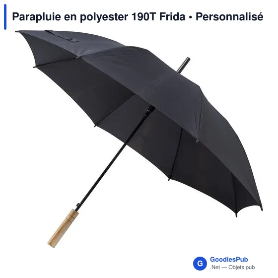Parapluie en polyester 190T Frida - Image 6