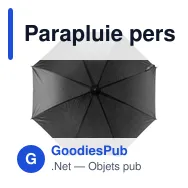 Parapluie personnalisable avec logo pour communication B2B - Miniature 1