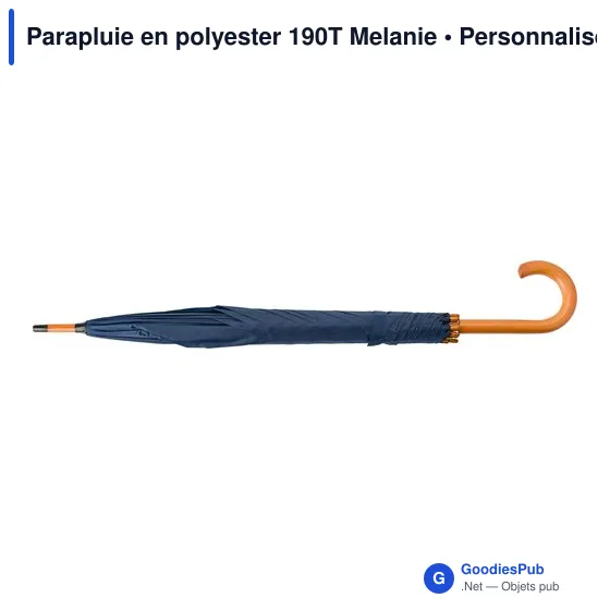 Parapluie personnalisable avec logo pour communication B2B - Image 4