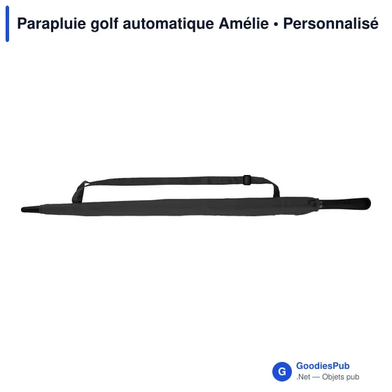 Parapluie golf personnalisable Amélie avec logo - Image 4