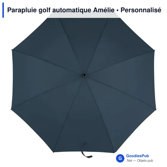 Parapluie golf personnalisable Amélie avec logo - Image 5