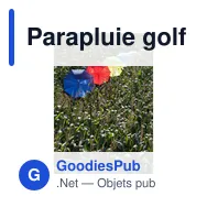 Parapluie golf automatique Andy - Miniature 6