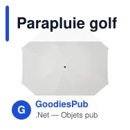 Parapluie golf automatique Andy - Miniature 8
