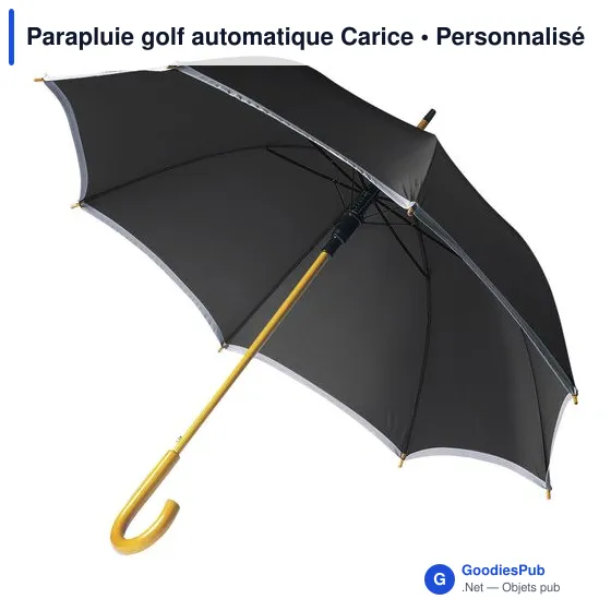 Parapluie golf automatique personnalisable avec logo - Carice - Image 2