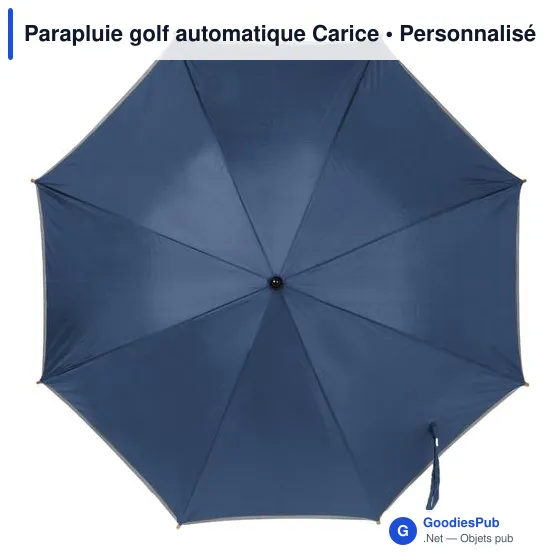 Parapluie golf automatique personnalisable avec logo - Carice - Image 4