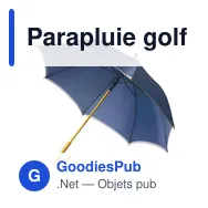 Parapluie golf automatique personnalisable avec logo - Carice - Miniature 8