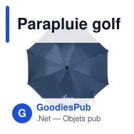 Parapluie golf automatique personnalisable avec logo - Carice - Miniature 10