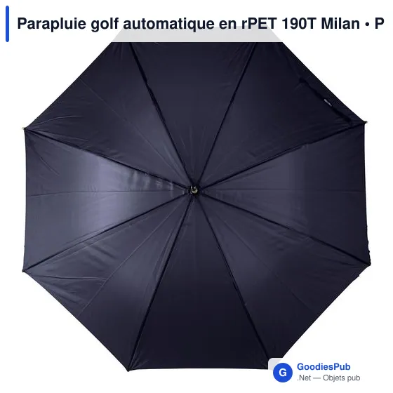 Parapluie golf automatique en rPET 190T Milan - Image 21