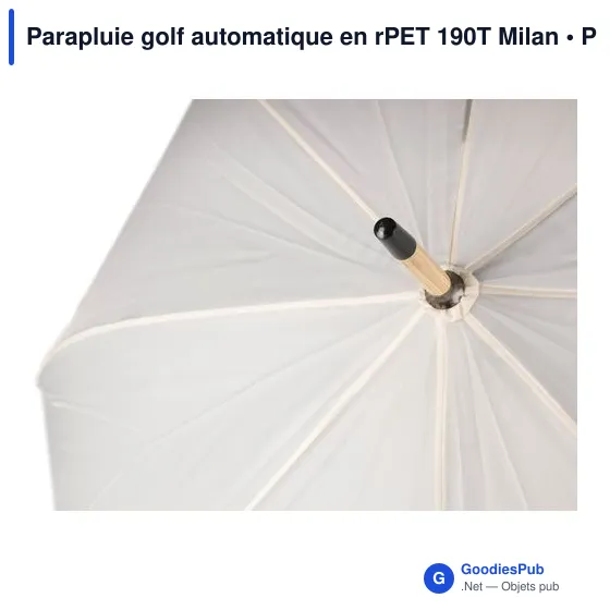 Parapluie golf automatique en rPET 190T Milan - Image 27