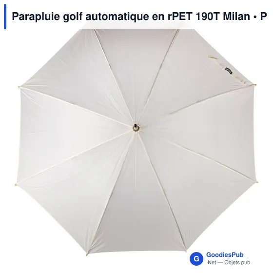 Parapluie golf automatique en rPET 190T Milan - Image 31
