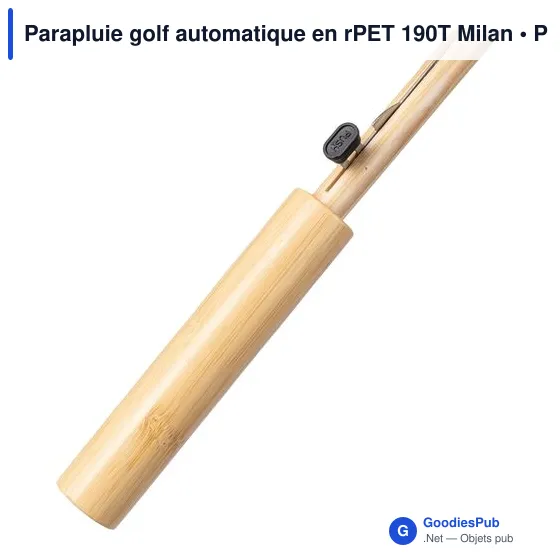 Parapluie golf automatique en rPET 190T Milan - Image 40