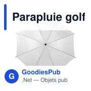 Parapluie golf automatique Kelly - Miniature 7