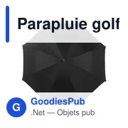 Parapluie golf automatique Melisande - Miniature 1