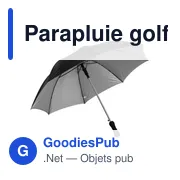 Parapluie golf automatique Melisande - Miniature 2