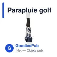 Parapluie golf automatique Melisande - Miniature 10