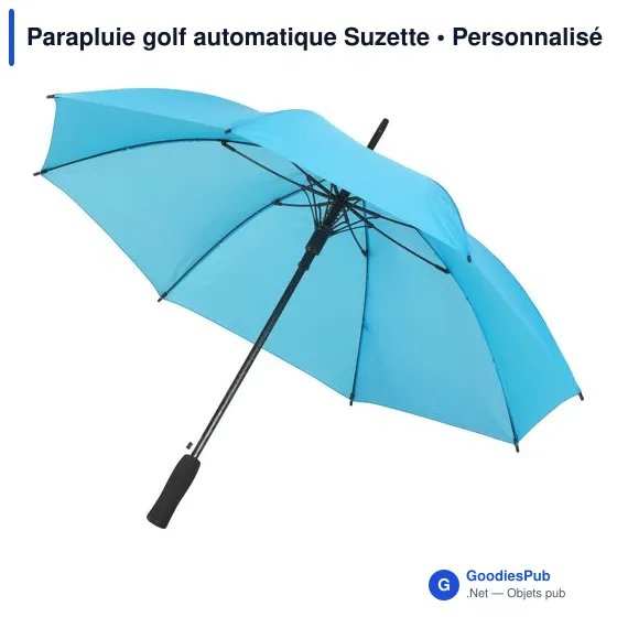 Parapluie golf automatique personnalisable avec logo - Suzette - Image 12