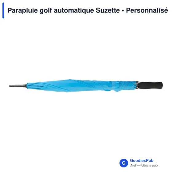 Parapluie golf automatique personnalisable avec logo - Suzette - Image 8