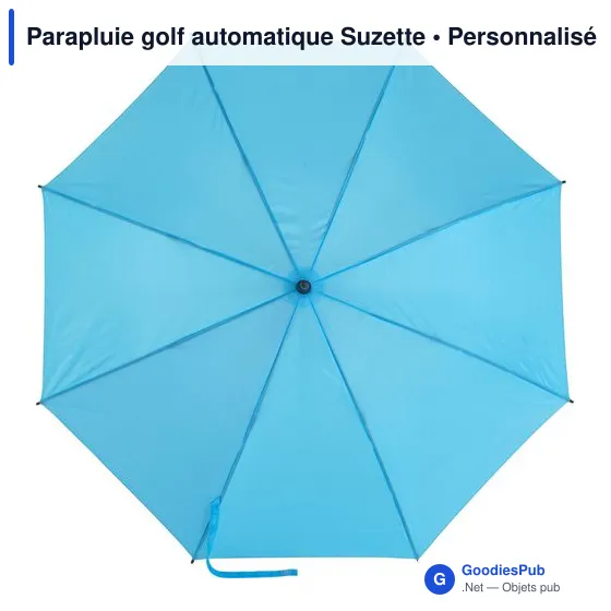 Parapluie golf automatique personnalisable avec logo - Suzette - Image 9
