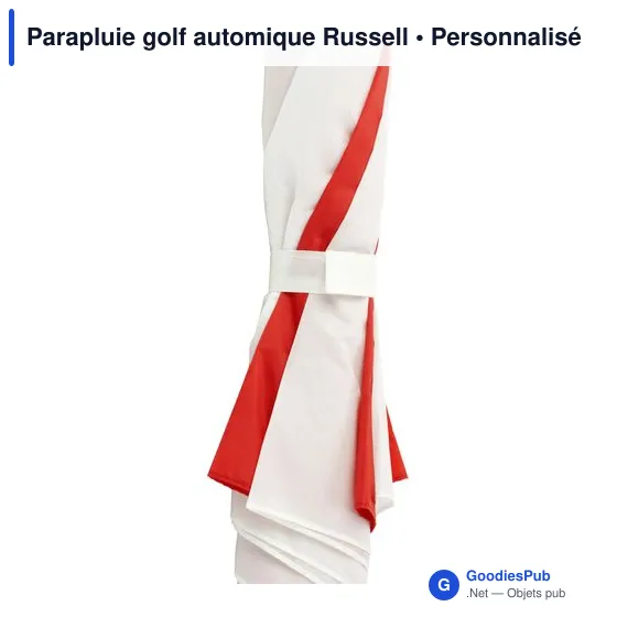 Parapluie golf personnalisable avec logo - Russell - Image 8