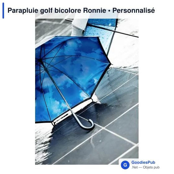 Parapluie golf personnalisable Ronnie avec logo - Image 4