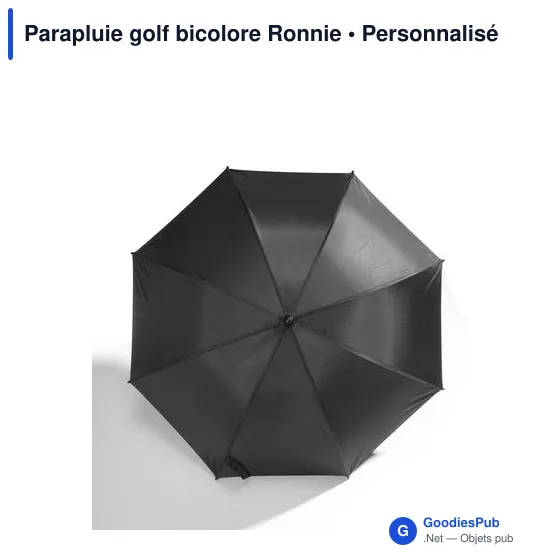Parapluie golf personnalisable Ronnie avec logo - Image 5