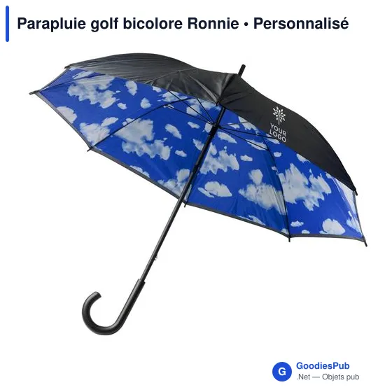 Parapluie golf personnalisable Ronnie avec logo - Image 6