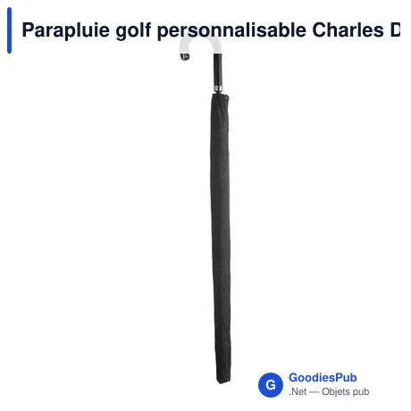Parapluie golf personnalisable Charles Dickens® avec logo