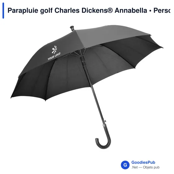 Parapluie golf personnalisable Charles Dickens® avec logo - Image 7