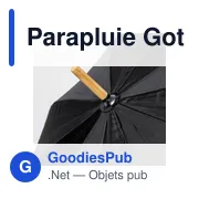 Parapluie Gotley - Miniature 5