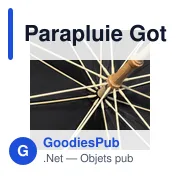Parapluie Gotley - Miniature 8
