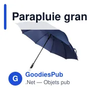 Parapluie grand golf personnalisable avec logo - modèle Curtis - Miniature 6