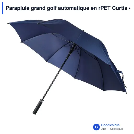 Parapluie grand golf personnalisable avec logo - modèle Curtis - Image 6