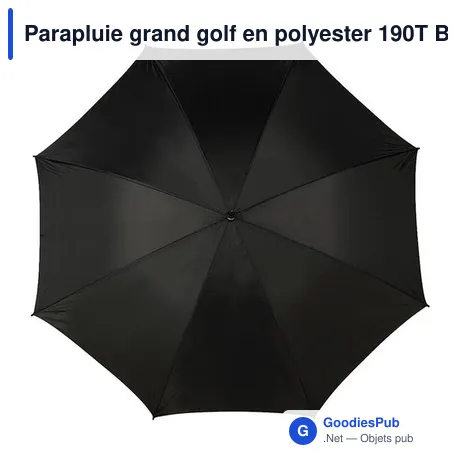 Parapluie grand golf en polyester 190T  Beatriz