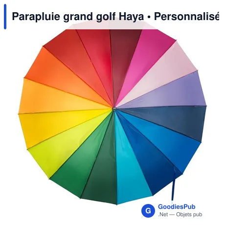 Parapluie grand golf Haya