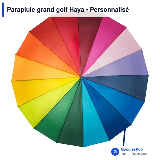 Parapluie grand golf Haya - Image 1