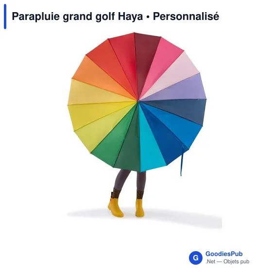 Parapluie grand golf Haya - Image 3