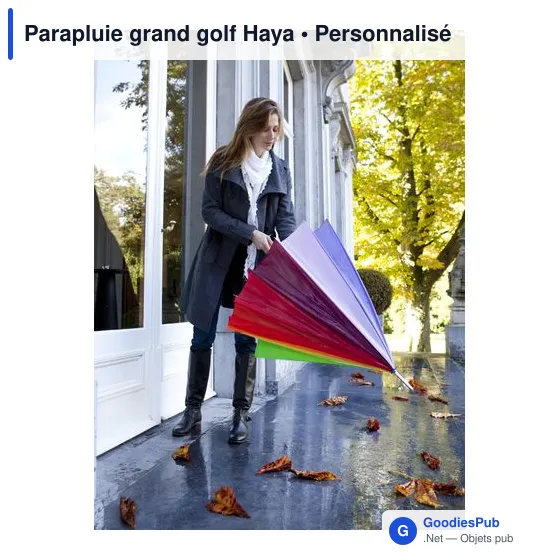 Parapluie grand golf Haya - Image 4