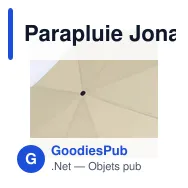 Parapluie Jonathor - Miniature 6