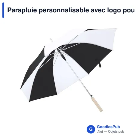 Parapluie personnalisable avec logo pour communication B2B