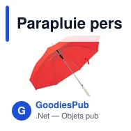 Parapluie personnalisable avec logo pour communication B2B - Miniature 6