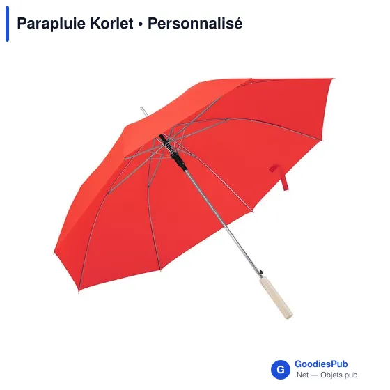 Parapluie personnalisable avec logo pour communication B2B - Image 6