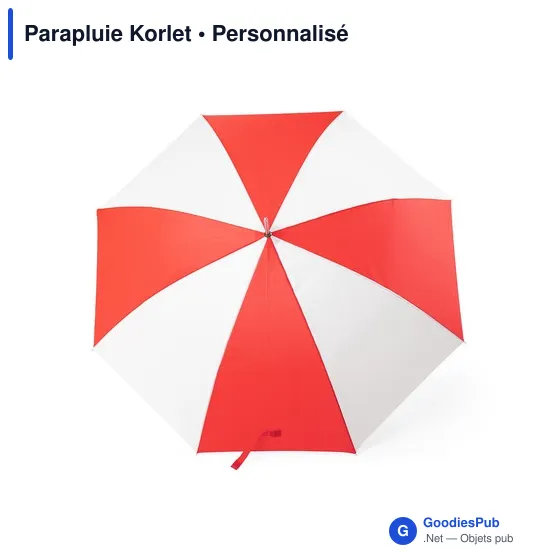 Parapluie personnalisable avec logo pour communication B2B - Image 9