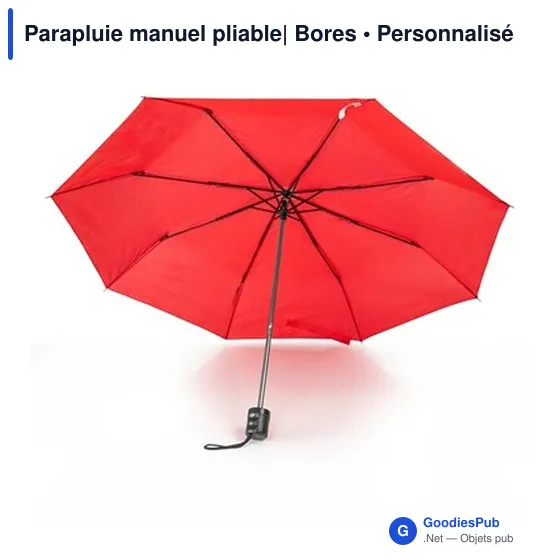 Parapluie pliant personnalisable avec logo - Bores - Image 12
