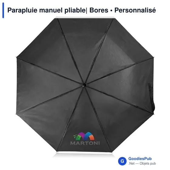 Parapluie pliant personnalisable avec logo - Bores - Image 8