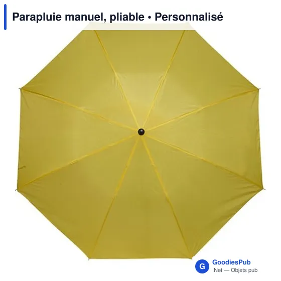 Parapluie manuel pliable personnalisable avec logo - Image 11
