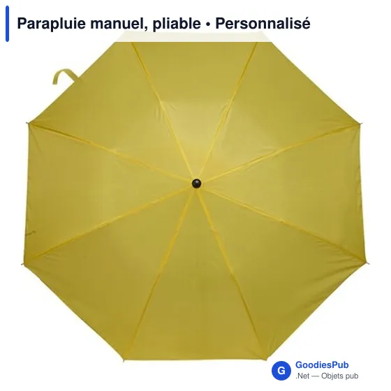 Parapluie manuel pliable personnalisable avec logo - Image 12