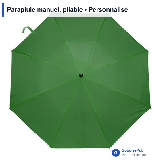 Parapluie manuel pliable personnalisable avec logo - Image 6