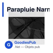 Parapluie Narnor - Miniature 7